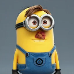 bradd pitt as a minion, digital art by artgerm