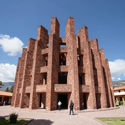 snake oil as a building. Neo-Andean architecture by Freddy Mamani