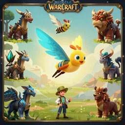 mount epic vespoid flutterer screenshot world of warcraft mounts worldboss fantasy comics that looks like it is from borderlands by jesper ejsing, by rhads, makoto shinkai alena aenami artworks in 4 k beeple, thomas kinkade heartstone league of legends dofus overwatch