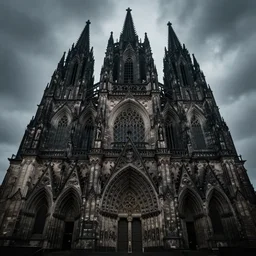 huge grimdark gothic cathedral city ar 1 6 : 9