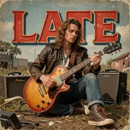 groovy late 1 9 6 0 s classic - rock - themed album cover, vintage, realistic, hyperrealistic, 8 k resolution, hd quality, very detailed, highly detailed, intricate details, real life, real world, trending on artstation, digital art, really realistic, very realistic, artistic, album cover, album, cover, remastered