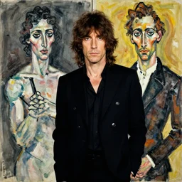 keith richards by jeremy lipking egon schiele gottfried helnwein