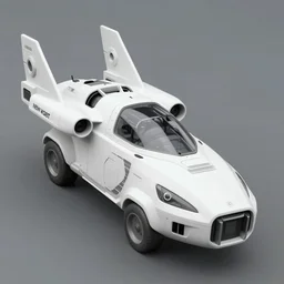 concept art, halo new warthog design, white angle - n 4