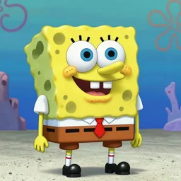 Photo of Spongebob, 8K, hyper realistic, gross