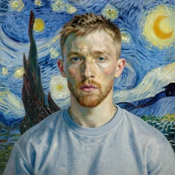 high quality high detail painting by vincent van gogh, hd, rapper, photorealistic lighting