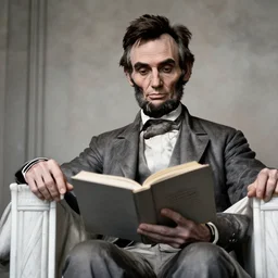 abraham lincoln reading fifty shades of gray