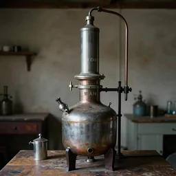 an alchemical still, octane, 8 k,