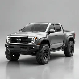 product photo of 2 0 3 0 bnw concept pickup truck, cyberpunk, 4 k, concept art
