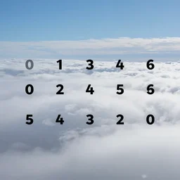 0 1 2 3 4 5 6 5 4 3 2 1 0 clouds
