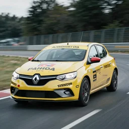 Renault sandero as sport car, movie still, speed, cinematic Eastman 5384 film