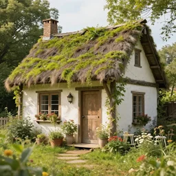 photo of a real-life stunningly beautiful cottagecore fairy
