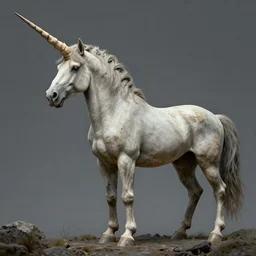 one of the worst fossil reconstructions in human history a really long unicorn horn by greg rutkowski