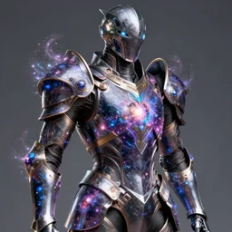 Spaulder shoulder Armor set made of galaxies and sci fi parts conjuring cosmic energy, smooth, intricate, elegant, galactic energy, power aura, digital render, artstation, concept art, high tech fantasy, sharp focus, photorealism, art by Artgerm and moebius and Peter Mohrbacher, Unreal engine 5