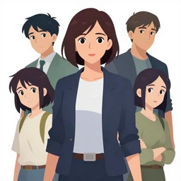 detective olivia benson, clean cel shaded vector art. shutterstock. behance hd by lois van baarle, artgerm, helen huang, by makoto shinkai and ilya kuvshinov, rossdraws, illustration.
