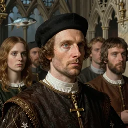 medieval jan van eyck cloeup face portrait of ignazio cassis former president of switzerland, nicoletta ceccoli, mark ryden, lostfish, hyung tae, frank frazetta, depth of field, detailed and intricate gothic environment, 8 k resolution, hyperrealistic, octane render