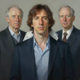 a portrait of your grandpa adam driver by jon whitcomb and albrecht anker and sydney prior hall, hyperrealism