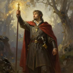 a beautiful artwork of ezio auditore leep of faith by Edmund Leighton featured on artstation