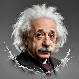 photoshoot of albert einstein as willy wonka in the marvel avengers movie, amazing splashscreen artwork splash art, detailed face, detailed face, cinematic lighting, league of legends splash art, cinematic lighting, ray tracing, octane render, long lens, bokeh, anamorphic lens flare, 8 k, hyper detailed, 3 5 mm film grain