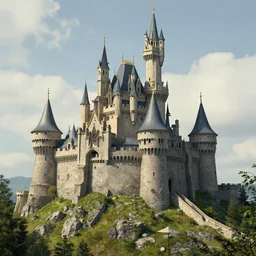 fantasy castle by josh durham