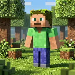 an environmental concept art of minecraft, highly detailed, environmental light, cinematic