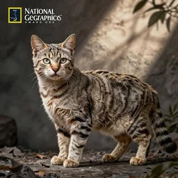 photo of a new cat species, award - winning, intricate detail, stock photography, national geographics