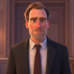 “ very very high quality screenshot of gus fring in a pixar movie, rendered in octane 8 k with detailed cinematic lighting and shading, award - winning crisp details ”