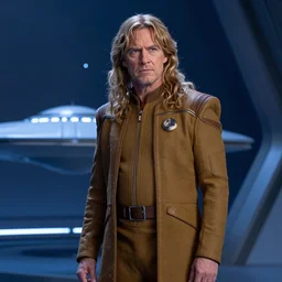 Aragorn is the captain of the starship Enterprise in the new Star Trek movie