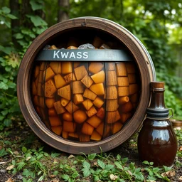 a barrel of kvass