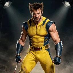 svika pick as wolverine, realistic, dramatic studio lighting, dynamic light, movie poster