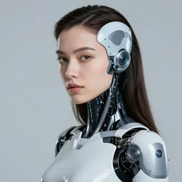 portrait photo of a beautiful female ( ( ( ( ( ( ( ( ( ( ( ( ( ( ( ( ( ( ) ) ) ) ) ) ) ) ) ) ) ) ) ) cyborg