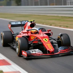 ferrari formula 1 by kym illman