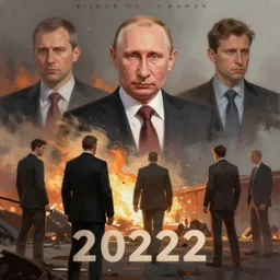 fall of putin's regime, 2 0 2 2, by jeremy mann, by greg rutkowski, by noah bradley, digital painting