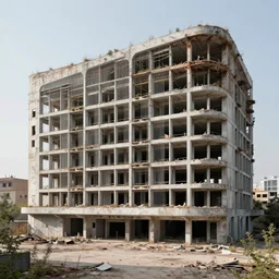 a beautiful hyperdetailed highly detailed unfinished building abandoned architecture movie house by zaha hadid, hyperrealism, archdaily, wallpaper, highly detailed, trending on artstation.