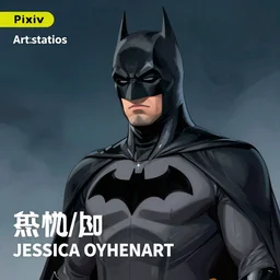 illustration of batman, by jessica oyhenart, trending on art station, cinematic, pixiv top monthly, cinematic, league of legends splash art, anime