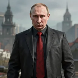 Putin In Red dead redemption 2 4K quality super realistic