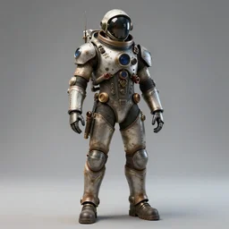 steampunk space explorer suit