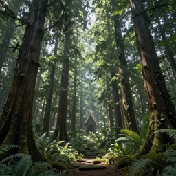 magic forest, high details, high modernization, ultra mega super hyper realistic, ultra mega super hyper beautiful