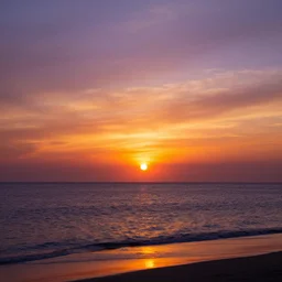 magical sunset with most beatiful colors which I saw W- 1372