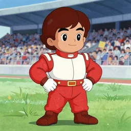ayrton senna, animated cartoon series, sunbow and toei animation