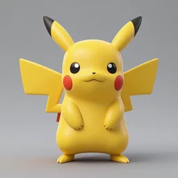 pikachu as a myan statue