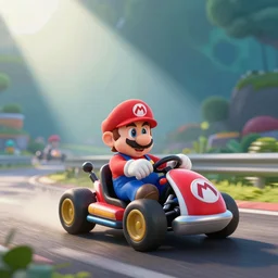Vladimir Poutine in Mario Kart