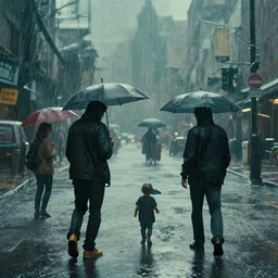 a cgi film render of a the movie raining meatballs 2 in real life scene, cinematic, photo realistic, mega legendary, mega epic, far away and close camera shots