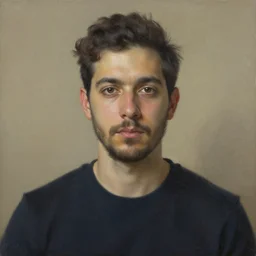 self portrait by Howard David-johnson.