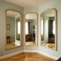 funhouse mirrors
