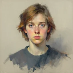 a portrait in the style of greg rutkowski.