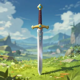 The master sword, Legend of Zelda