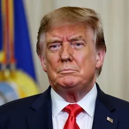 bolsonaro as trump, close shot