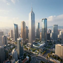 a city in the future