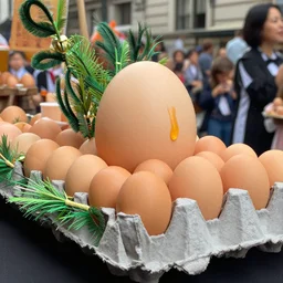 eggs on parade