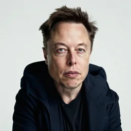 stylized photograph of hideous elon musk by gregory crewdson